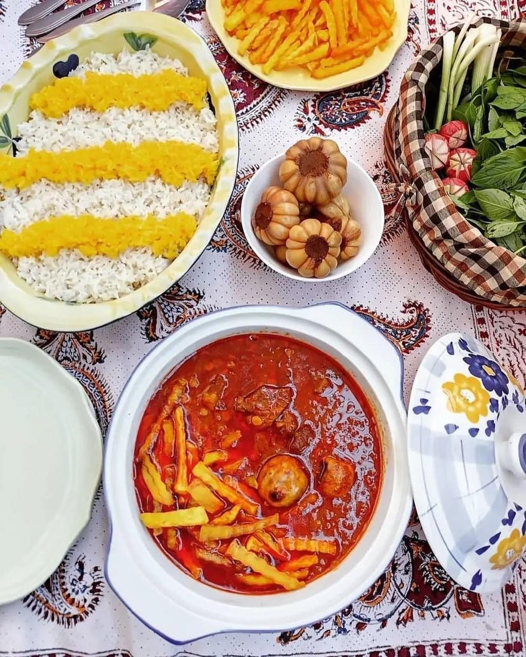 قیمه - طرز تهیه خورشت قیمه - مامانپز - مامان پز - قیمه مامانی
