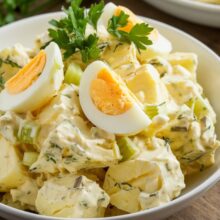 Golden potato salad - سالادطلایی سیب زمینی